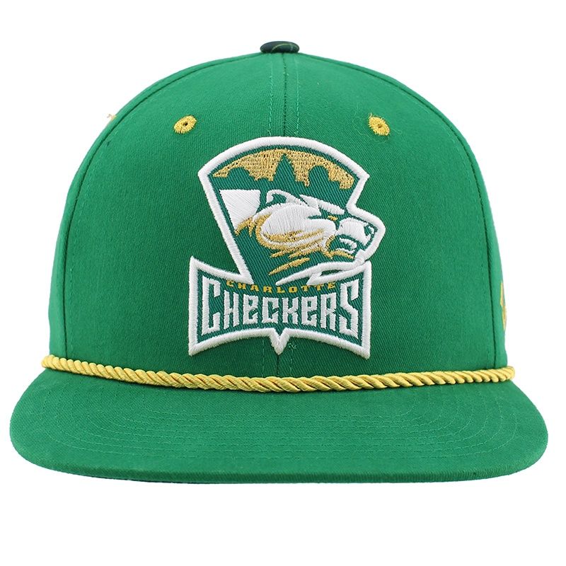 Checkers Green St. Patrick's Snapback Hat