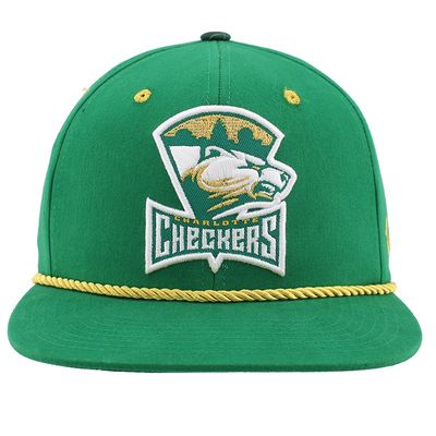 Checkers Green St. Patrick's Snapback Hat