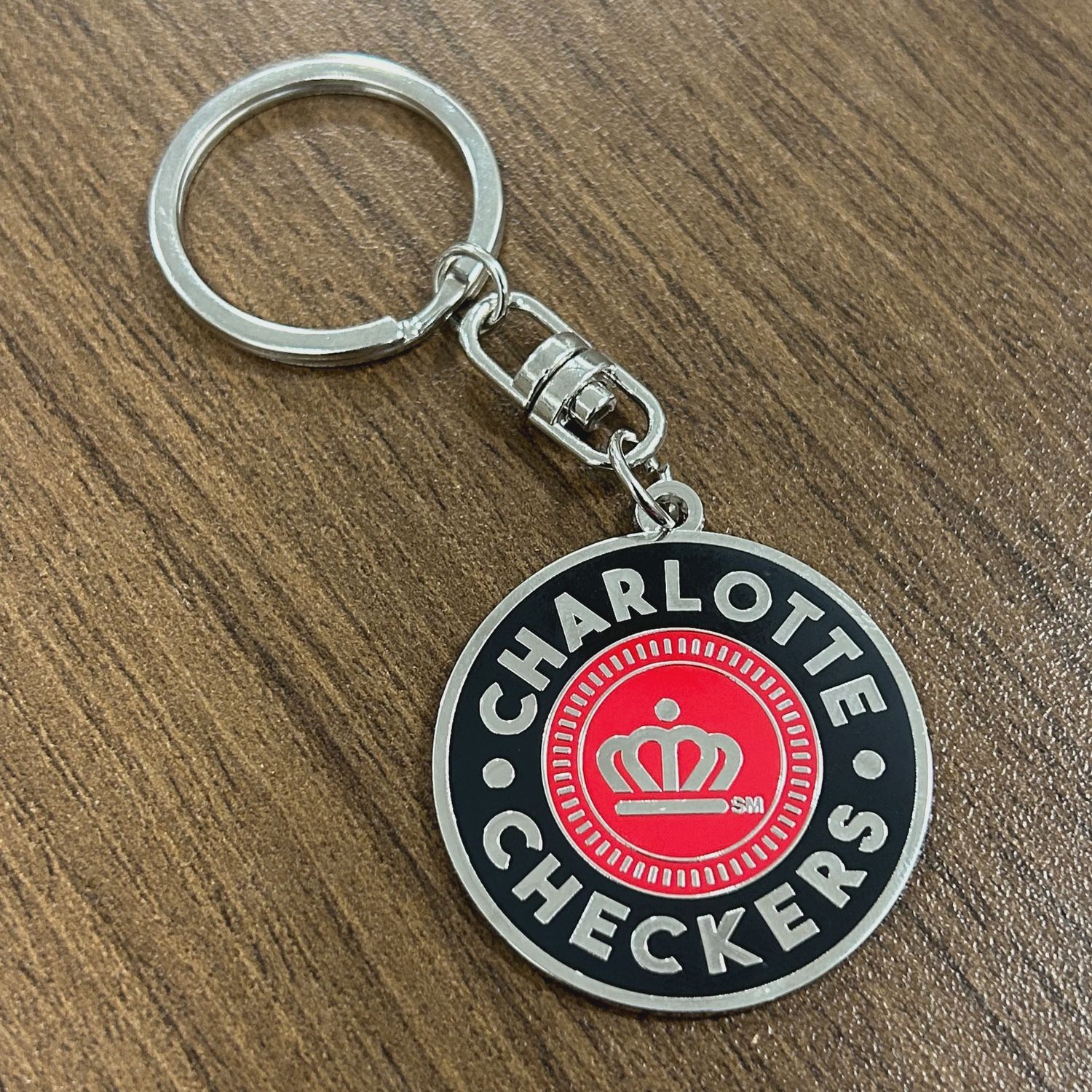 Crown Logo Keychain
