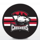 Checkers Athletic Stripe Puck