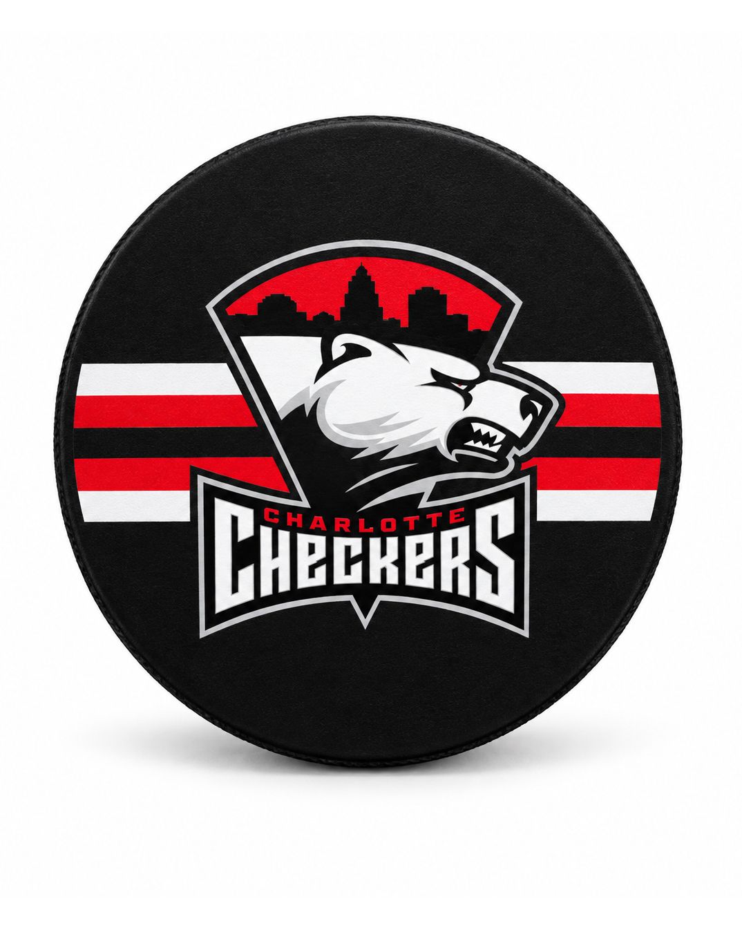 Checkers Athletic Stripe Puck