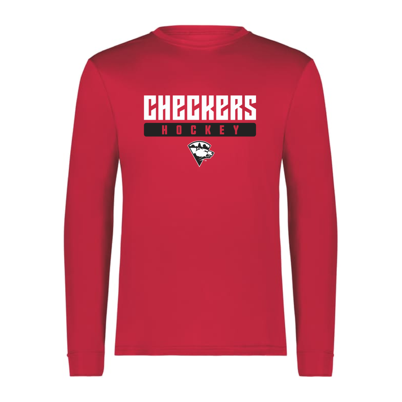 Checkers Scarlet 8 Longsleeve Wicking Tee