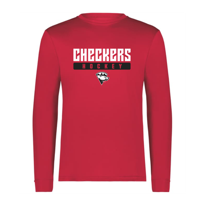 Checkers Scarlet 8 Longsleeve Wicking Tee