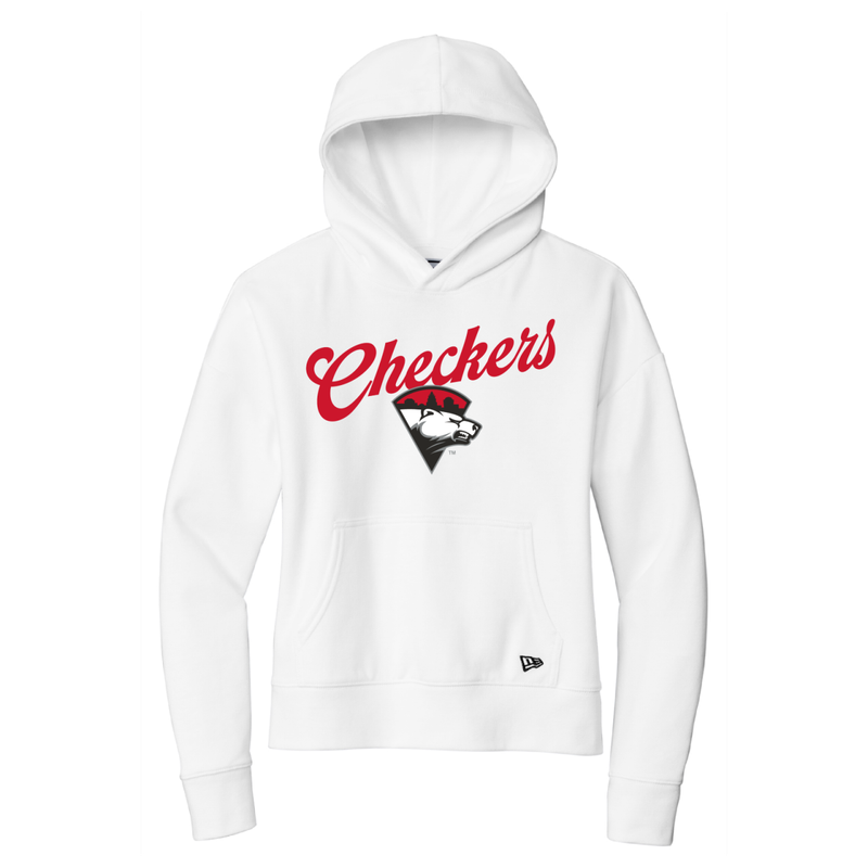 Checkers Women's White 21 Comeback Hoodie