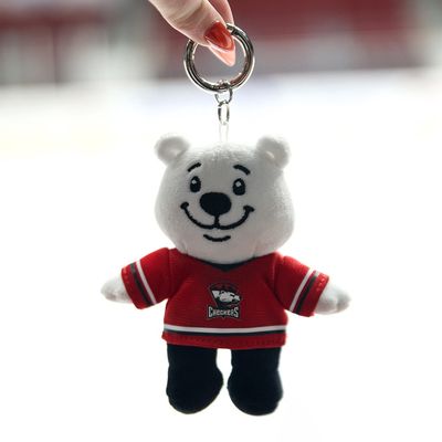 Charlotte Checkers Chubby Plush Keychain