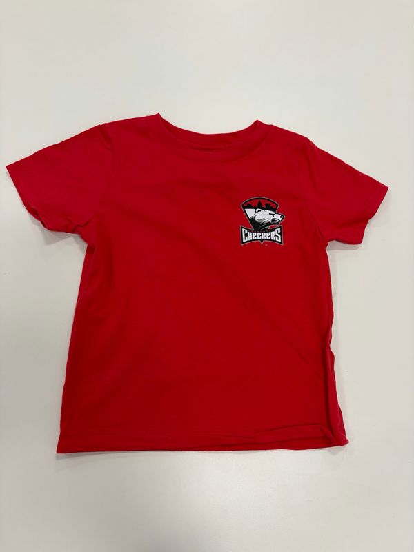 Checkers Toddler Red Primary T-Shirt