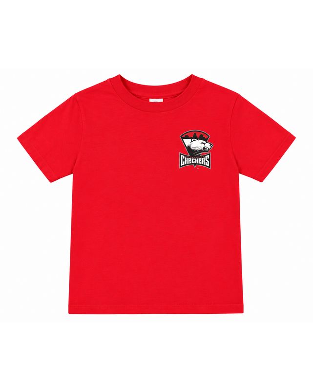 Checkers Toddler Red Primary T-Shirt