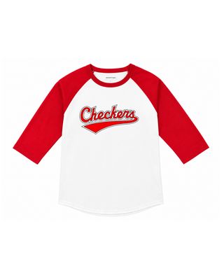 Youth Script Logo Baseball 3/4 Sleeve