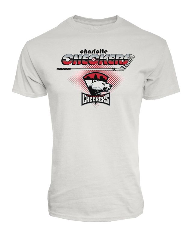 Checkers Hockey Stick Tee
