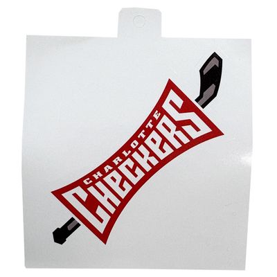 Charlotte Checkers Wordmark Sticker