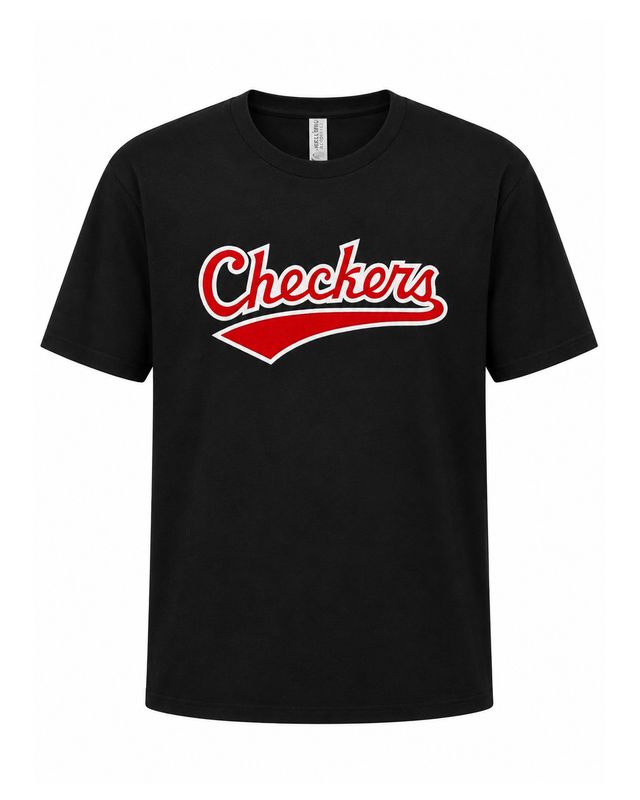 Black Script Logo Tee
