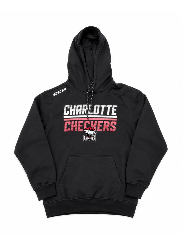 CCM Charlotte Checkers Black Pullover Hood