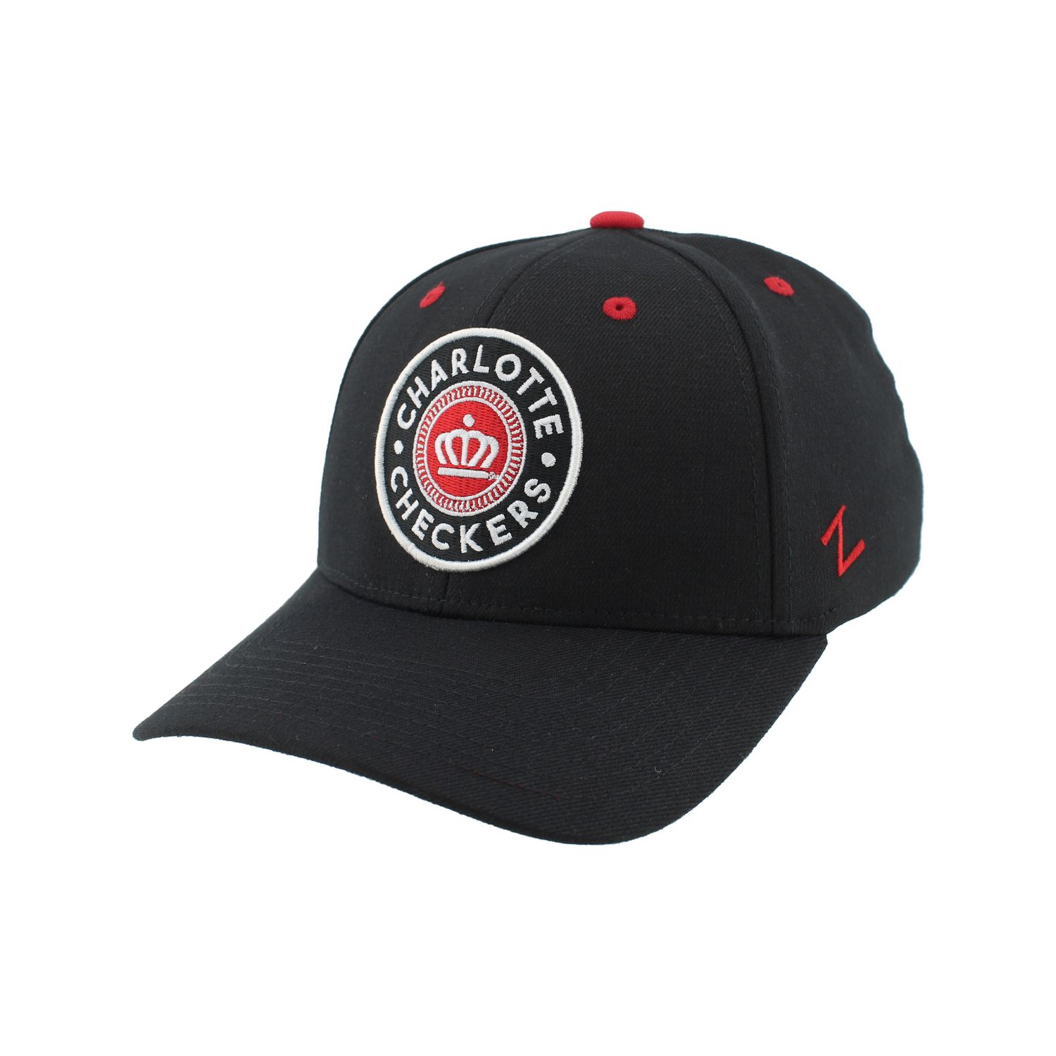 Checkers ZH Black Crown Hat