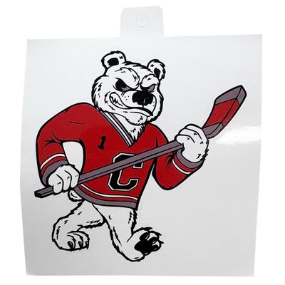 Charlotte Checkers Retro Mascot Sticker