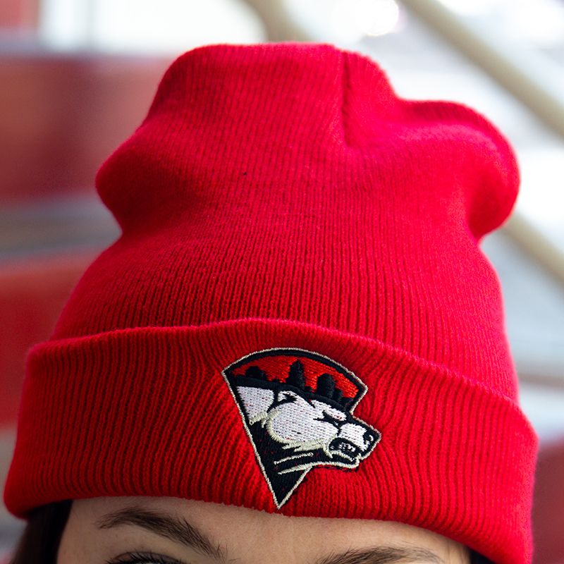Checkers Logo Cuff Knit Hat