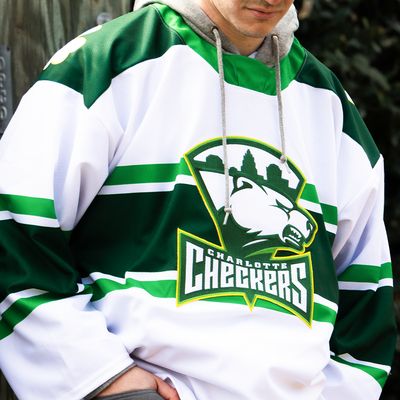 Charlotte Checkers St. Patrick's Jersey