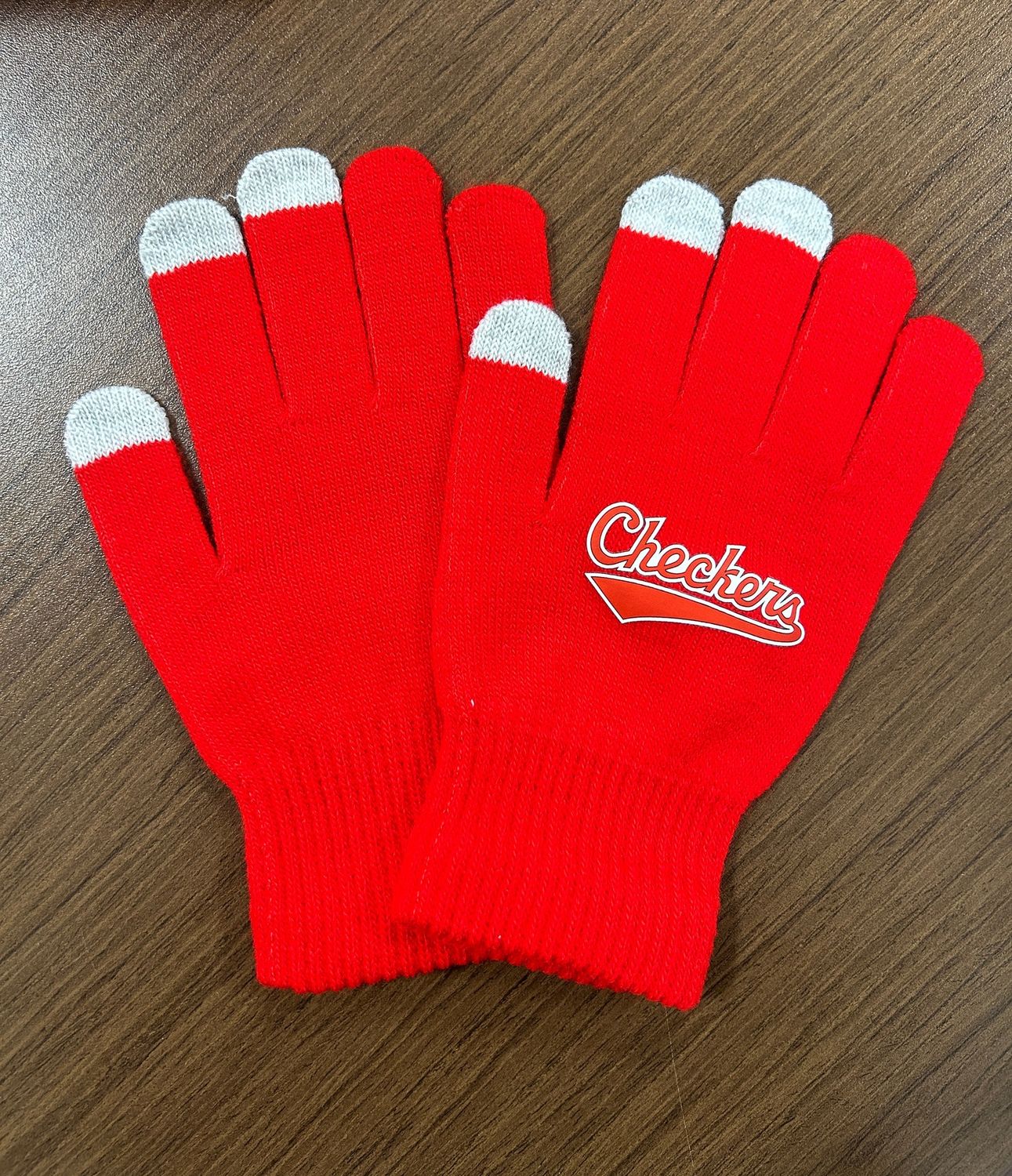 Youth Script Logo Gloves