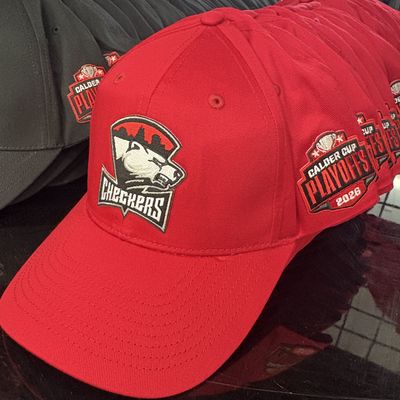 Checkers 2026 Red Playoff Hat