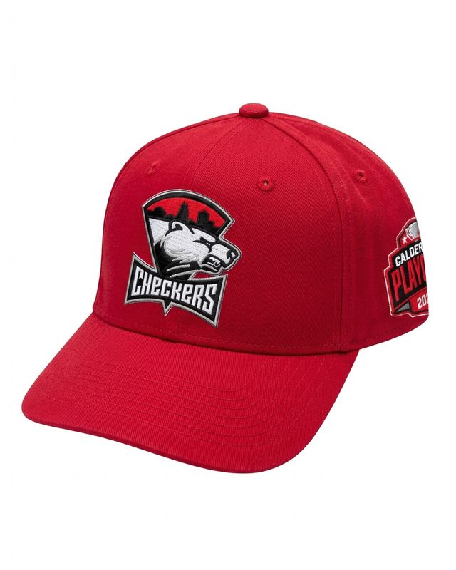 Checkers 2026 Red Playoff Hat