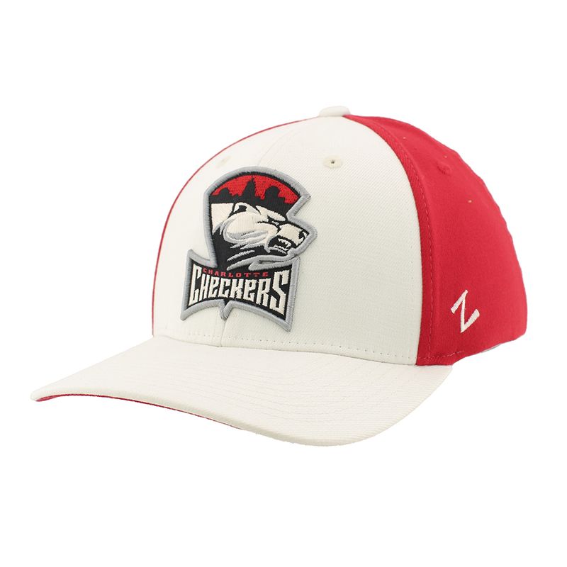 Checkers Official Ivory/Red Hat