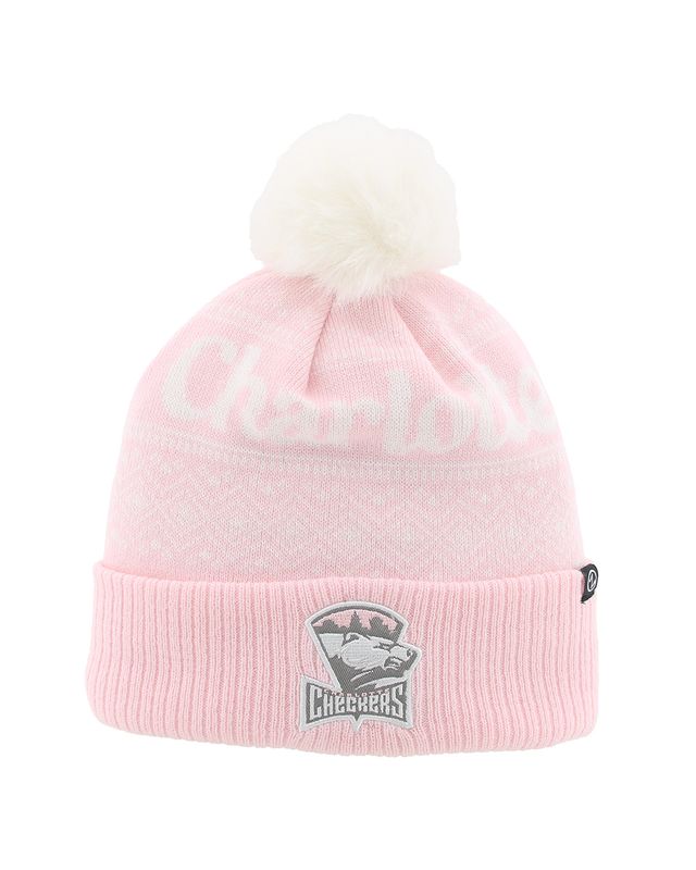 Checkers Pink Glee Beanie