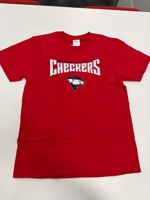 Checkers Youth Red Athletic 1 T-Shirt