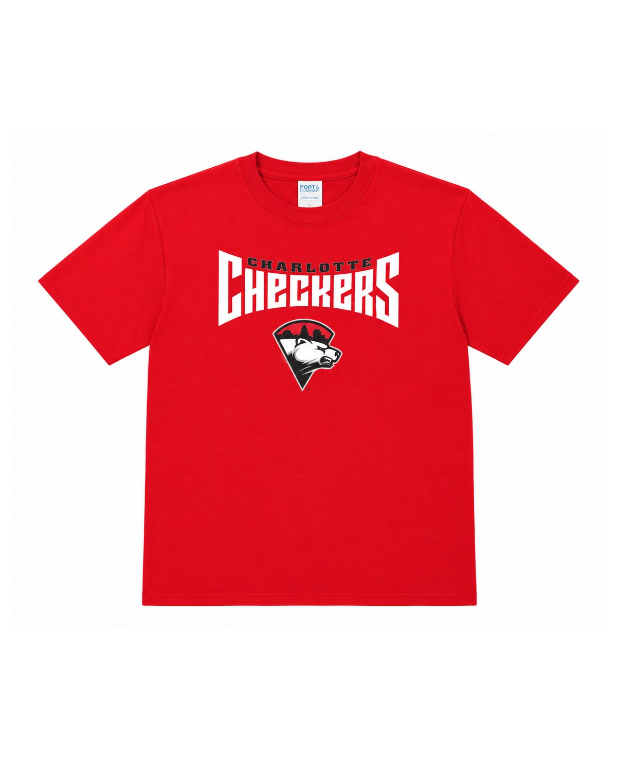 Checkers Youth Red Athletic 1 T-Shirt