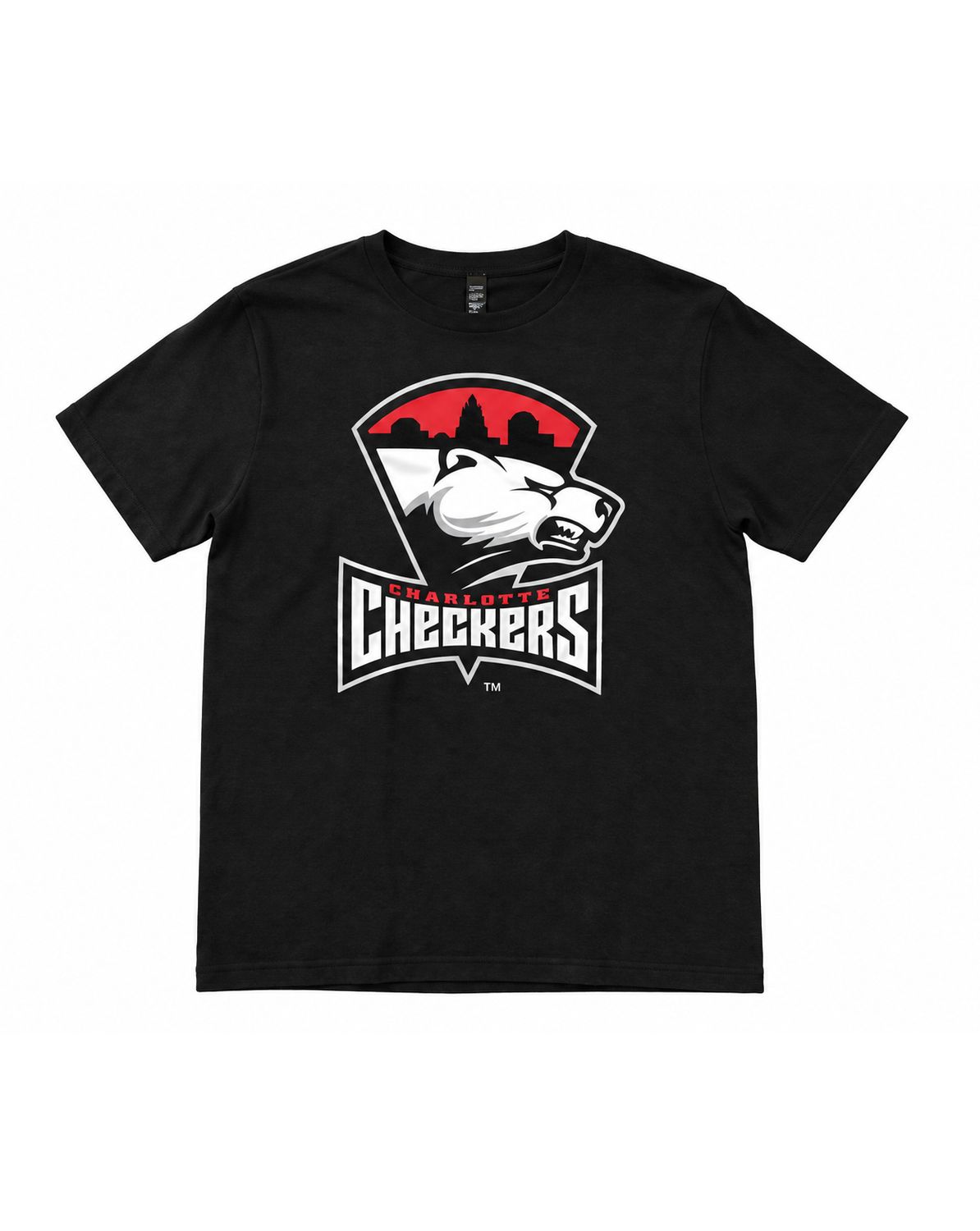Checkers Youth Black Primary Tee