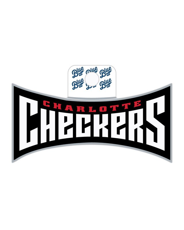 Checkers Wordmark Sticker