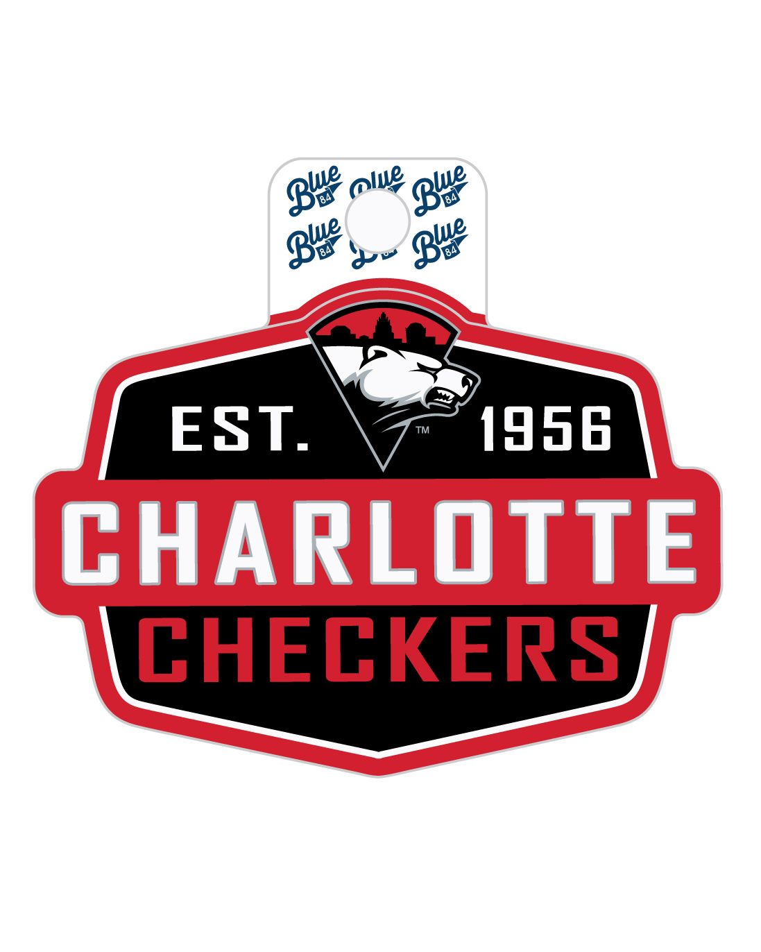 Checkers Get Out Sticker