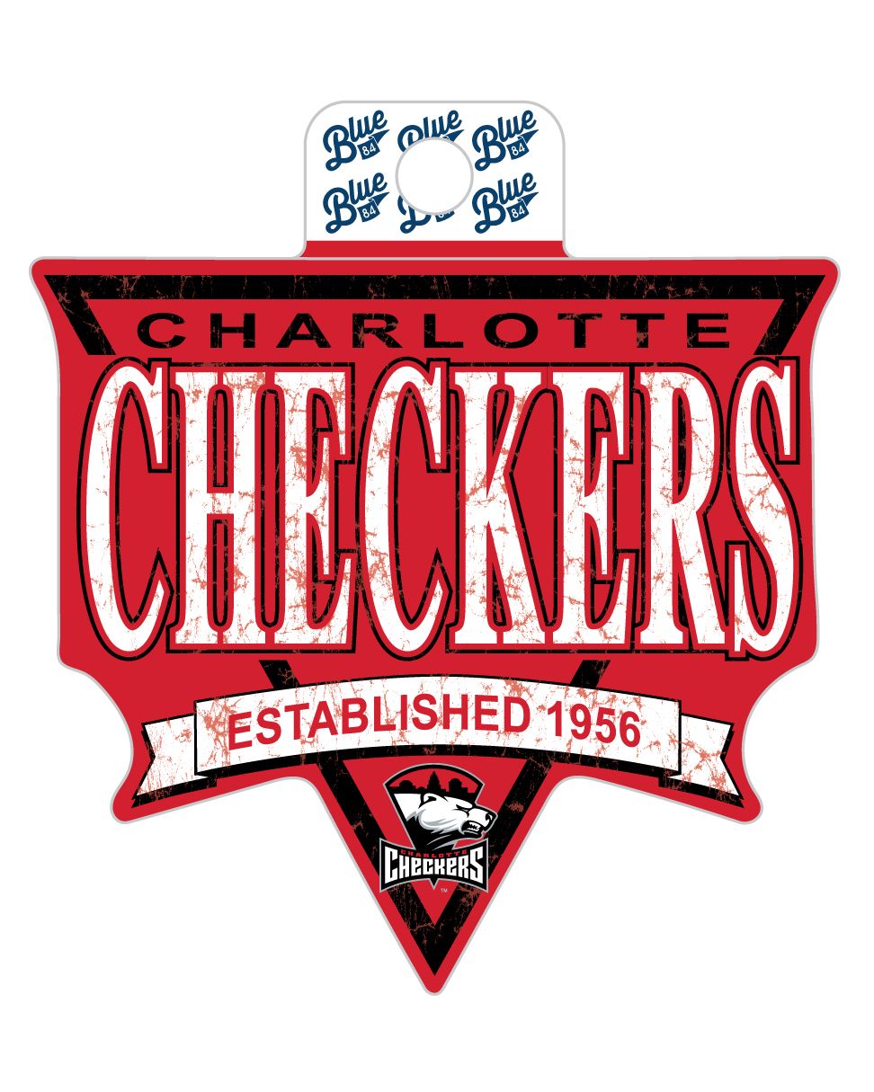 Checkers Nineties Sticker