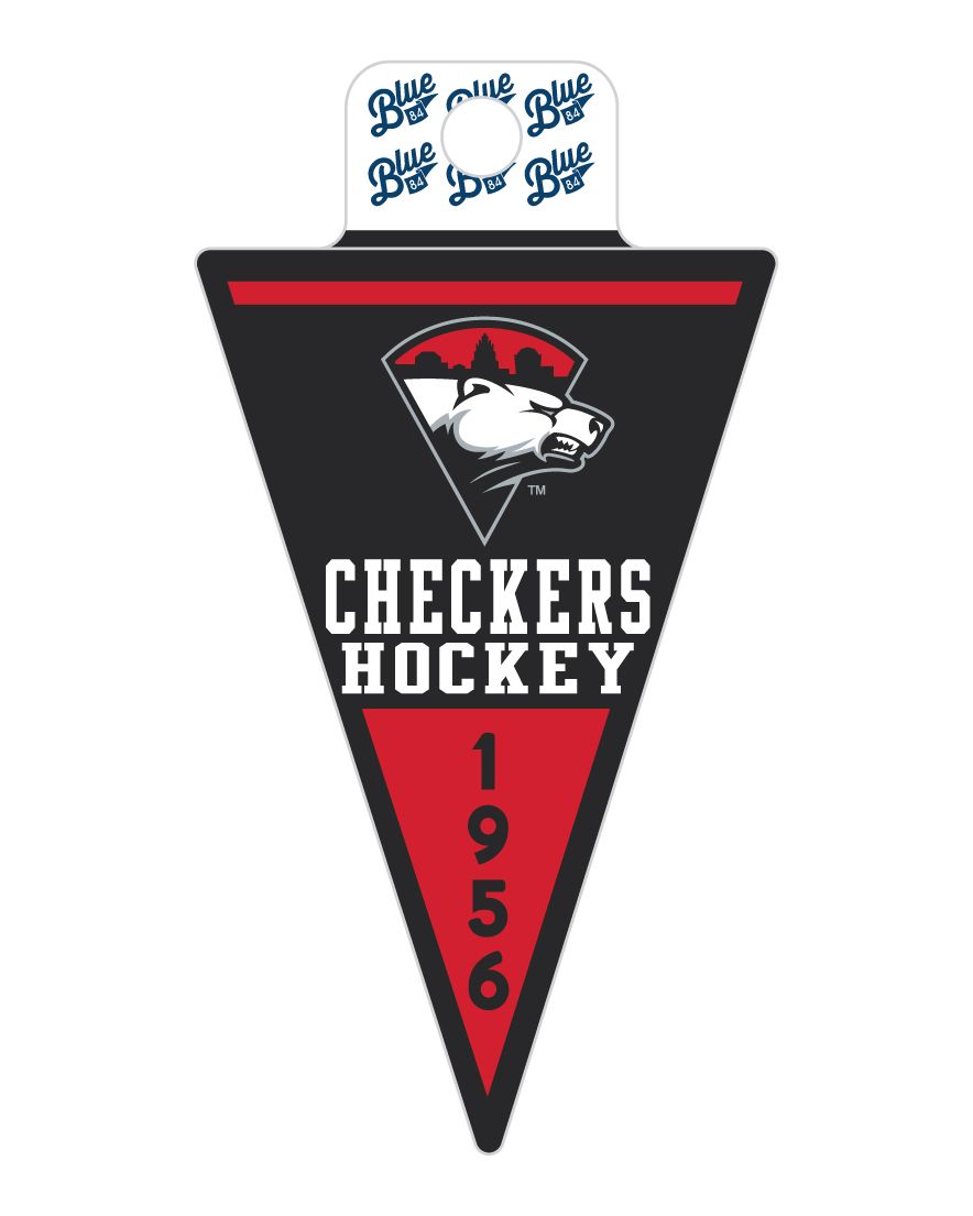 Checkers Coco Pennant Sticker