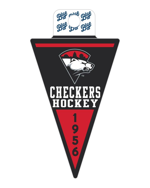 Checkers Coco Pennant Sticker