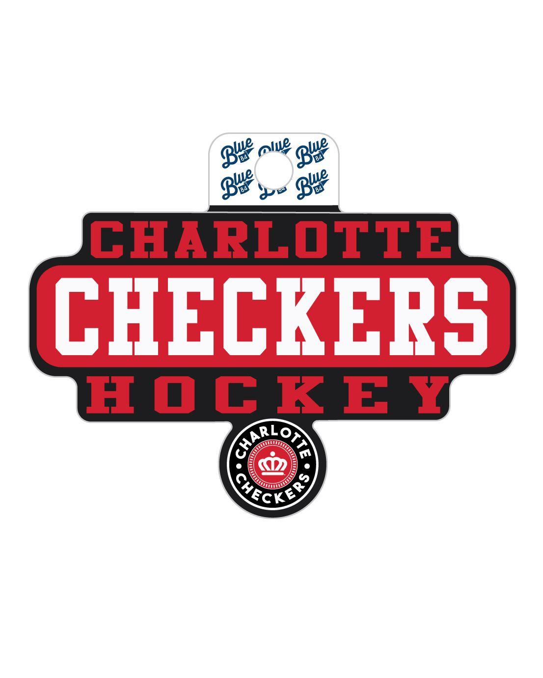 Checkers Gallus Sticker