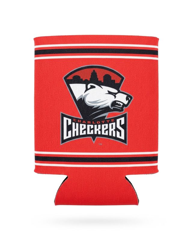 Checkers Red 12oz Koozie