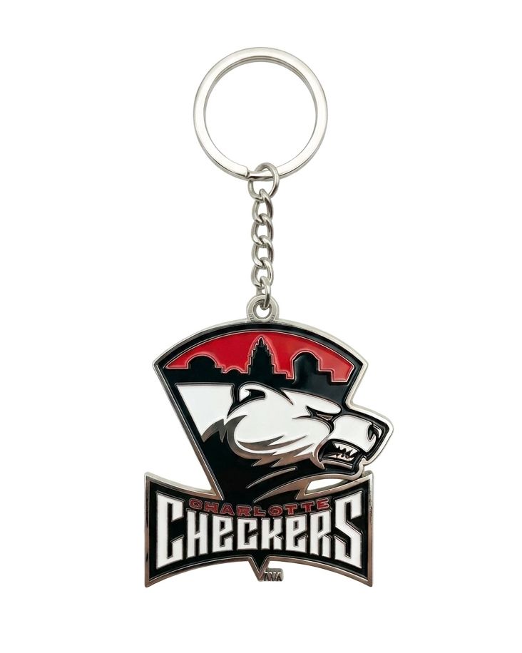 Checkers Primary Logo Keychain
