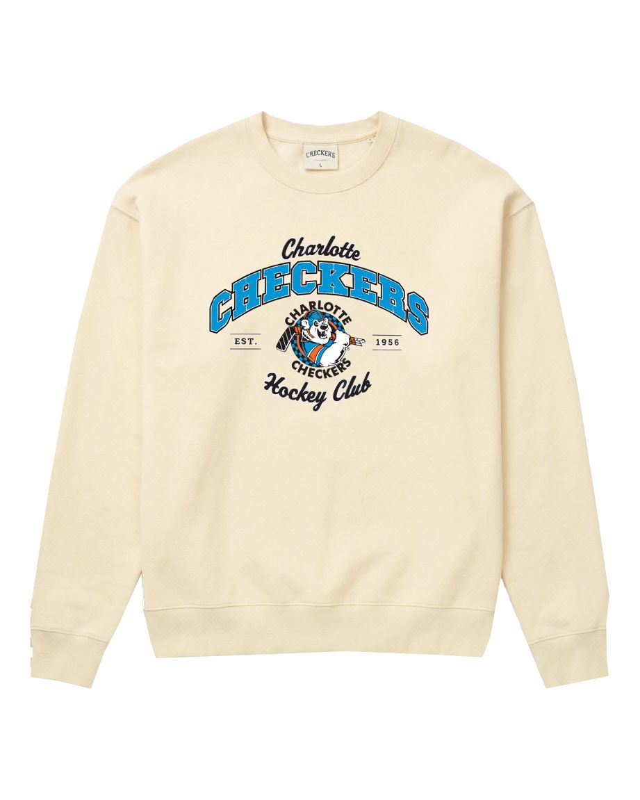 Checkers Off-White 90's Crewneck