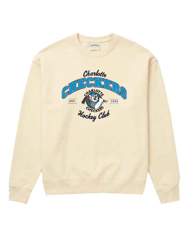 Checkers Off-White 90's Crewneck