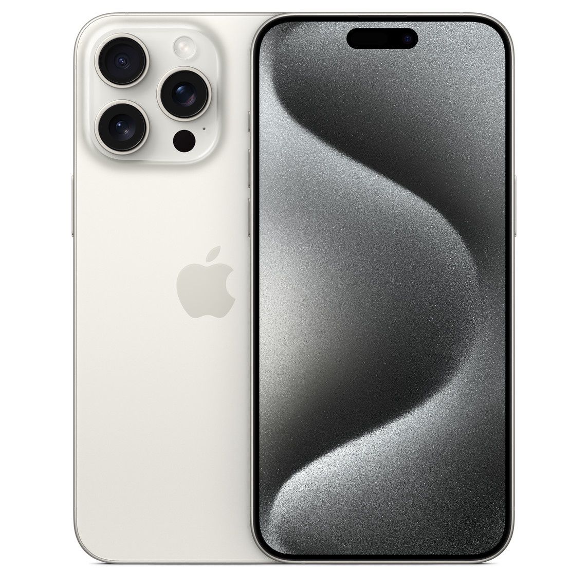 iPhone 15 Pro Max (Pre Owned), Color: White Titanium, Storage: 256GB
