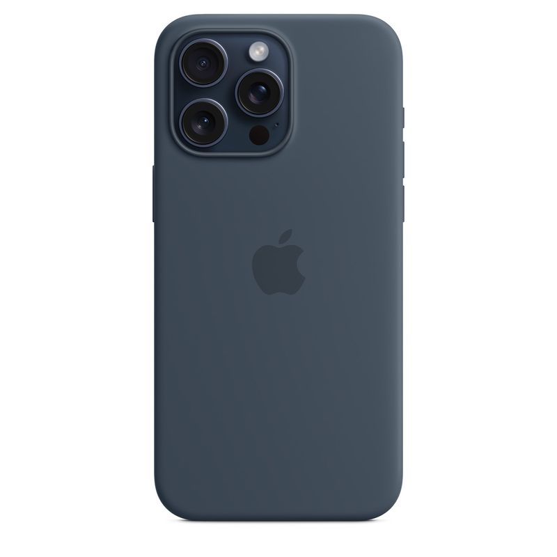 Apple Silicone Case with MagSafe for iPhone 15 Pro