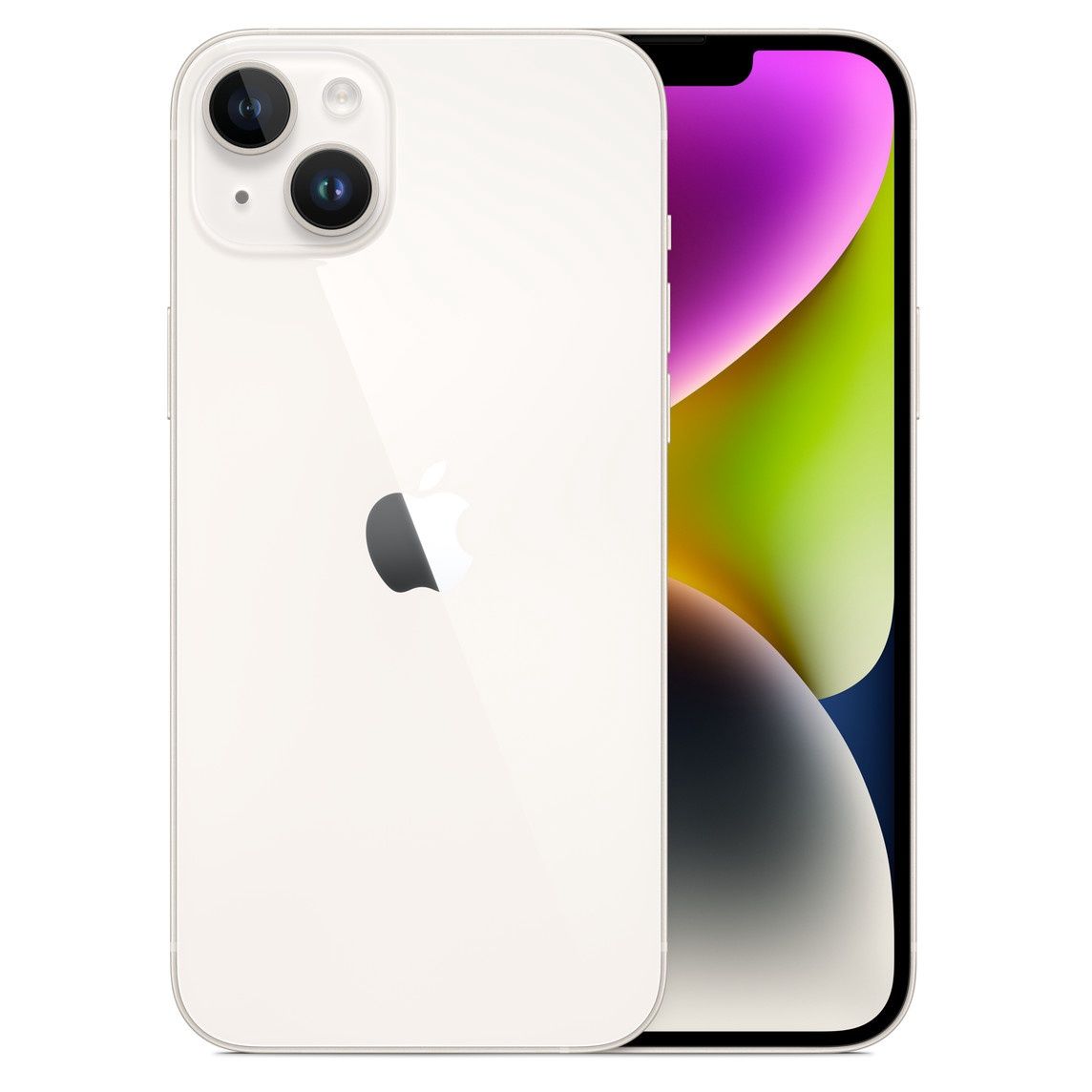 iPhone 14 Plus (Pre Owned), Color: Starlight, Storage: 128GB