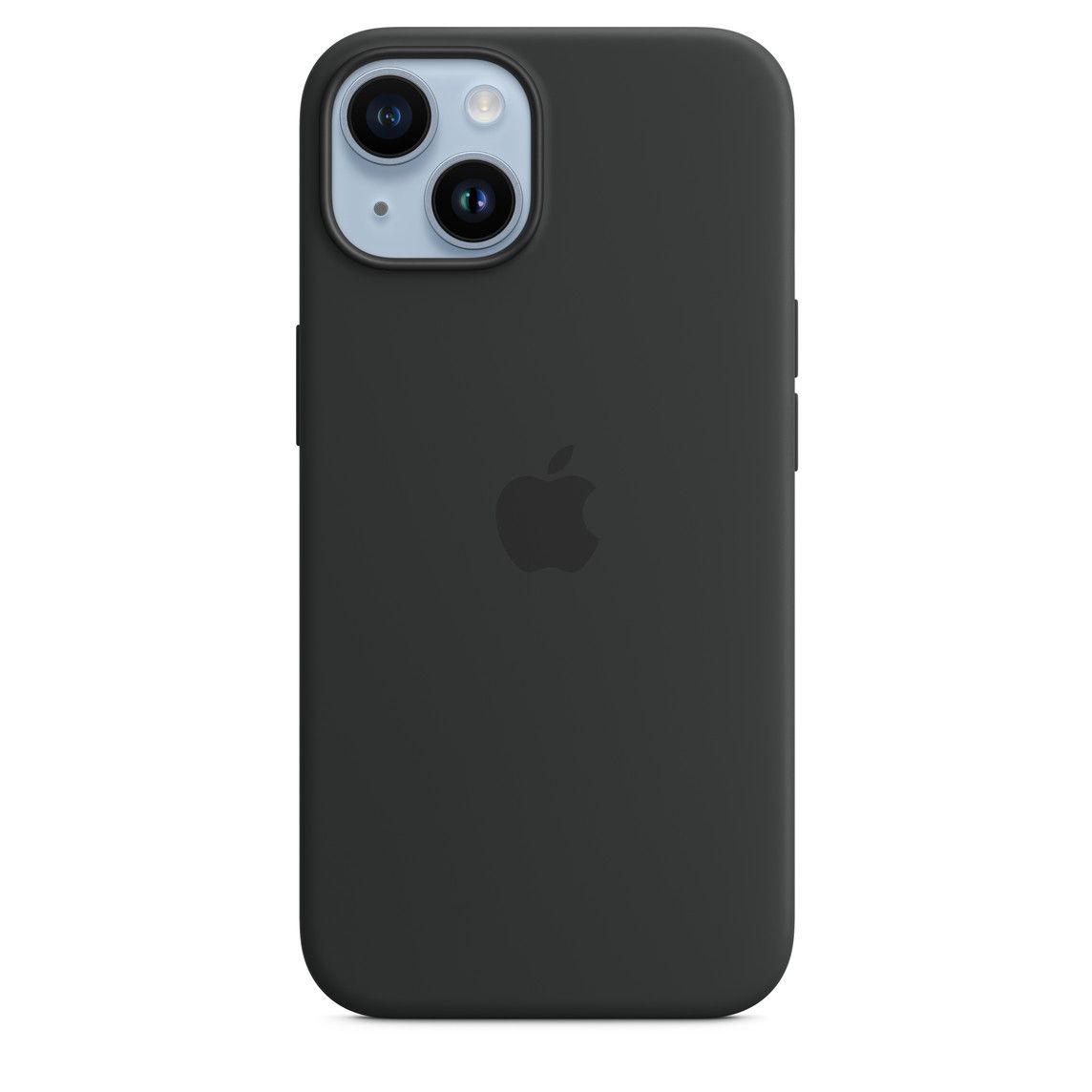 Apple Silicone Case with MagSafe for iPhone 14, Color: Midnight