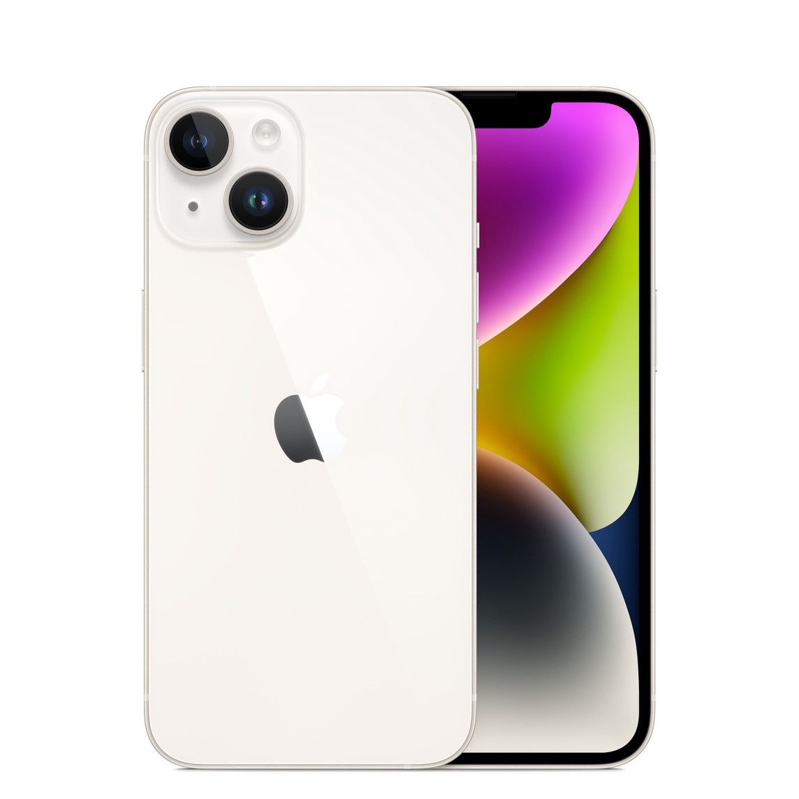 iPhone 14 (Pre Owned), Color: Starlight, Storage: 128GB