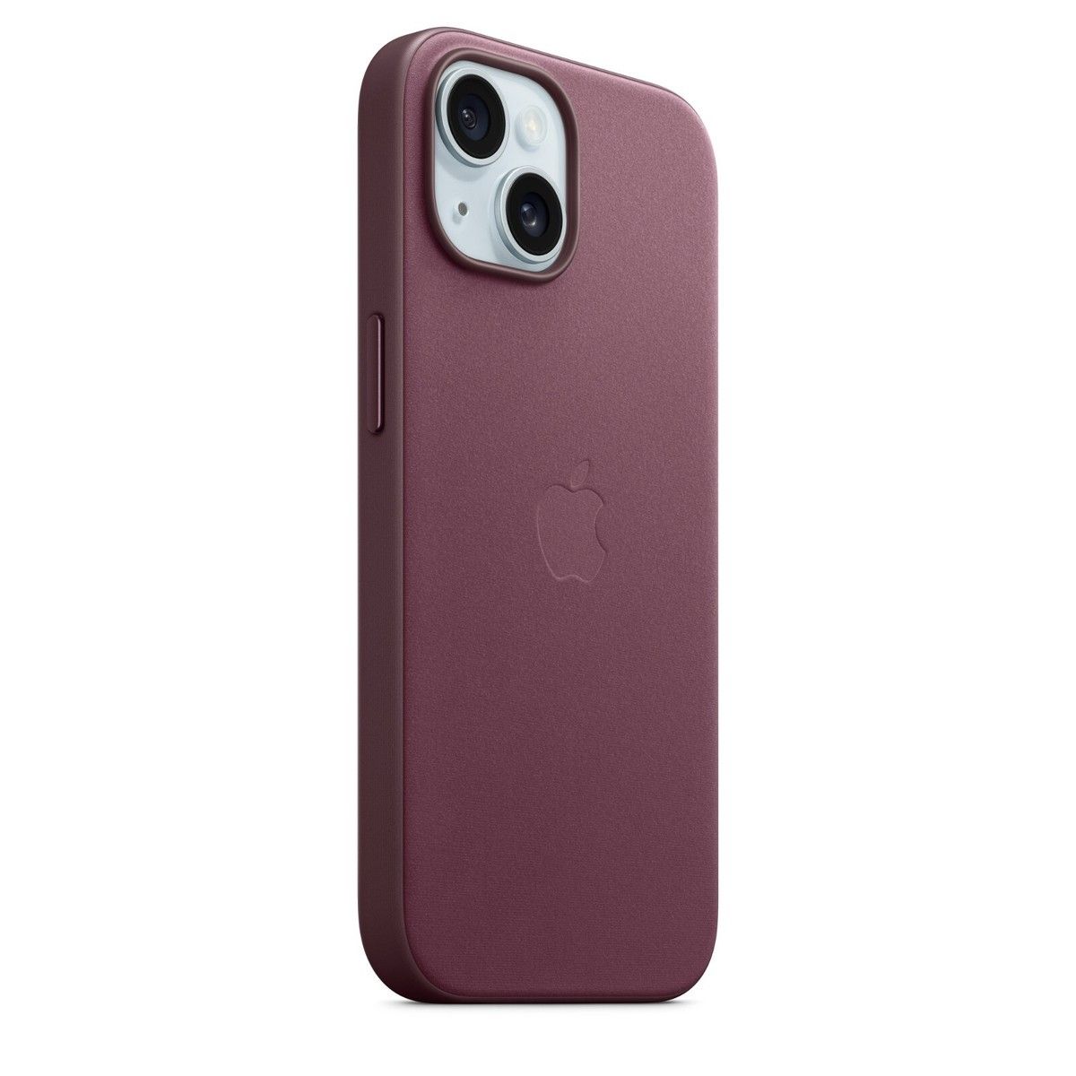 Apple FineWoven Case with MagSafe for iPhone 15 Pro Max, Color: Mulberry