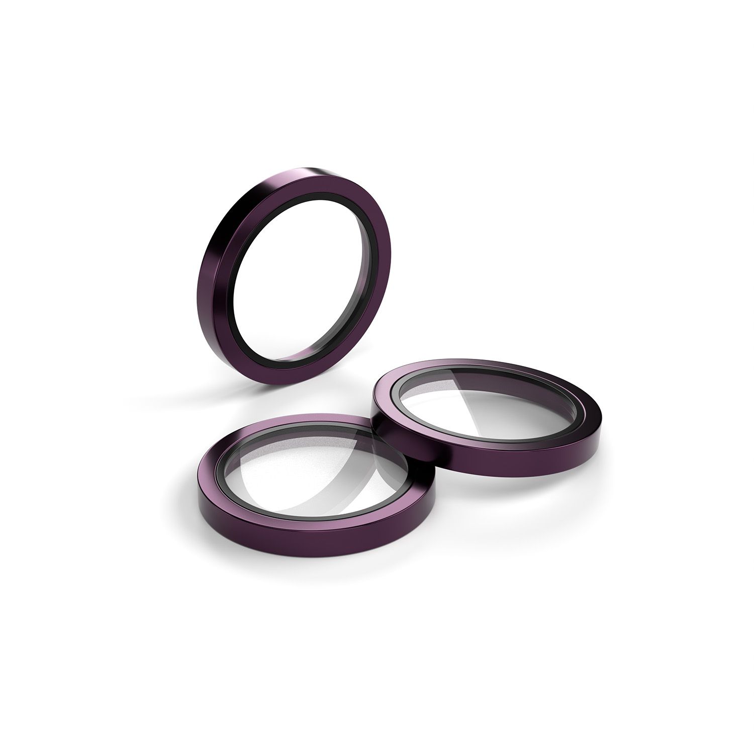 iPhone 18 Pro / 18 Pro Max Lens Protector, Color: Burgundy