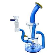 High Point 8" Hourglass Recycler Water Pipe
