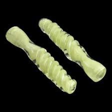 3" Straight Twisted Art Chillum 3" Straight Twisted Art Chillum