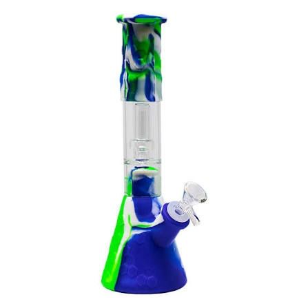 Silicone Honeycomb Water Pipe 11"