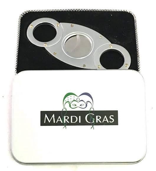 Palio Double Blade Cigar Cutter Gift Box Gunmetal
