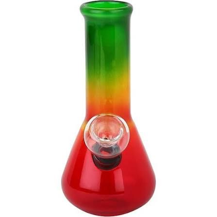 5" Rasta Water Pipe